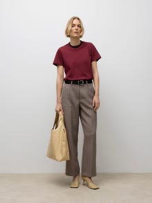 Vero Moda AWNAIMA T-Shirt -Zinfandel - 10294544
