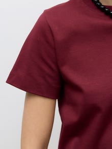 Vero Moda AWNAIMA T-Shirt -Zinfandel - 10294544