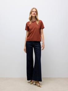 Vero Moda AWNAIMA Majica -Brandy Brown - 10294544