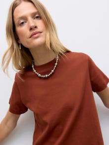 Vero Moda AWNAIMA Majica -Brandy Brown - 10294544