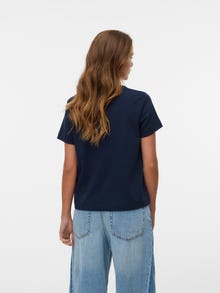 Vero Moda AWNAIMA Kratka majica -Dark Sapphire - 10294544