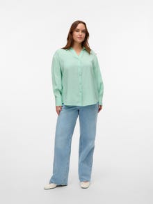 Vero Moda VMQUEENY Camisas -Birds Egg Green - 10294568