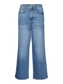 Vero Moda VMREBECCA Weit geschnitten Jeans -Medium Blue Denim - 10294580
