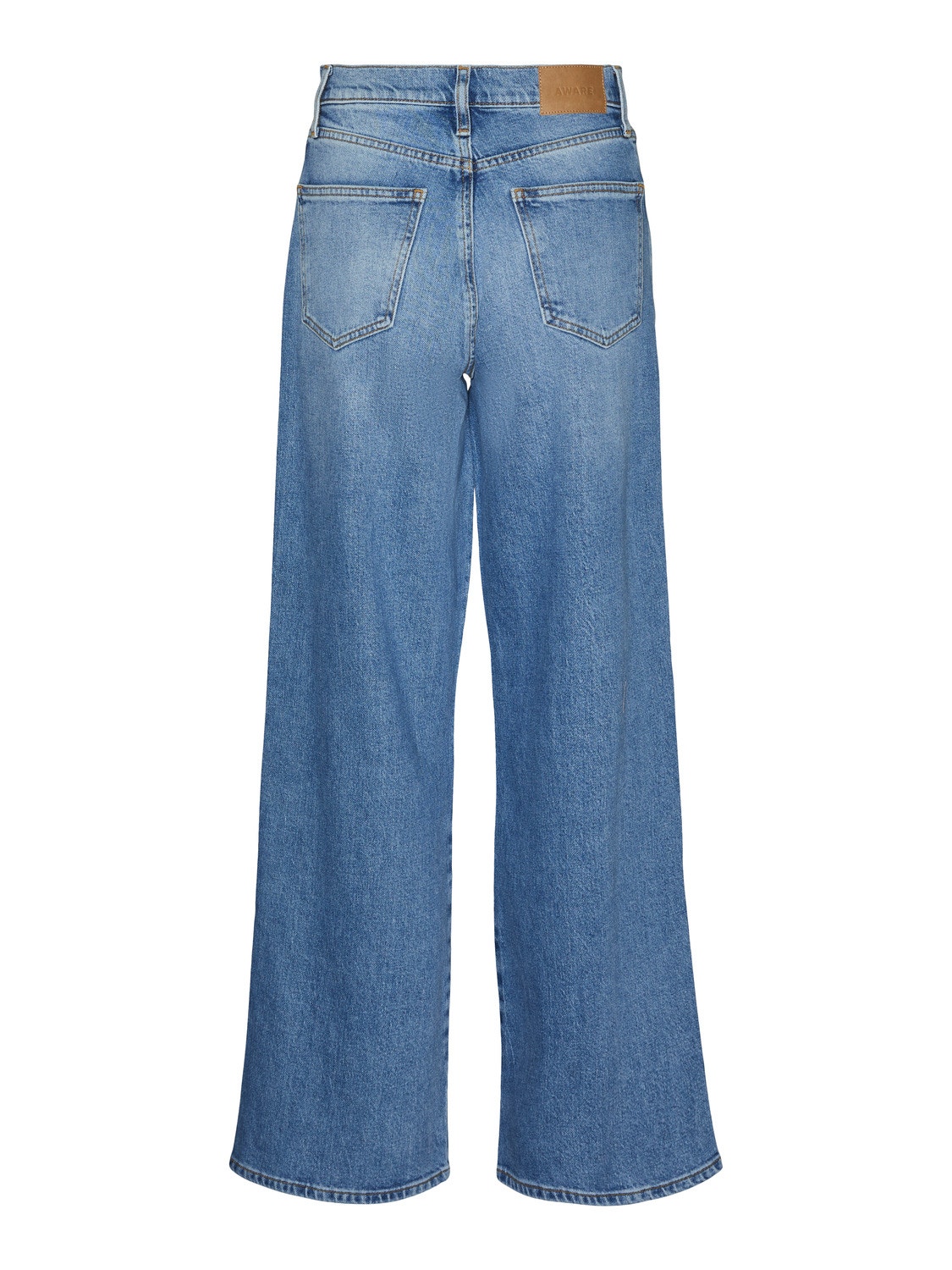 Vero Moda VMREBECCA Weit geschnitten Jeans -Medium Blue Denim - 10294580