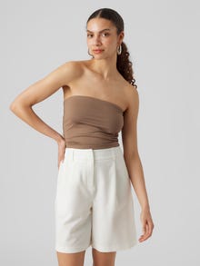 Vero Moda VMBIANCA Topp -Brown Lentil - 10294586
