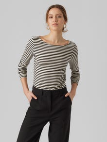 Vero Moda VMFIONA T-Shirt -Birch - 10294594