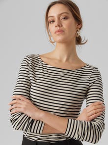 Vero Moda VMFIONA T-Shirt -Birch - 10294594