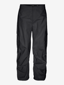 Vero Moda VMLULU Mittlere Taille Cargohose -Asphalt - 10294703