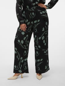 Vero Moda VMCMARTA Taille haute Pantalons -Black - 10294711