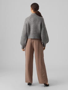 Vero Moda VMREMAIN Trøje -Medium Grey Melange - 10294771