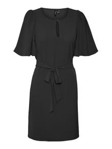 Vero Moda VMALVA Kort kjole -Black - 10294821