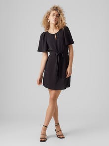 Vero Moda VMALVA Korte jurk -Black - 10294821