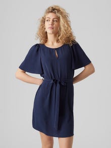 Vero Moda VMALVA Kort kjole -Navy Blazer - 10294821