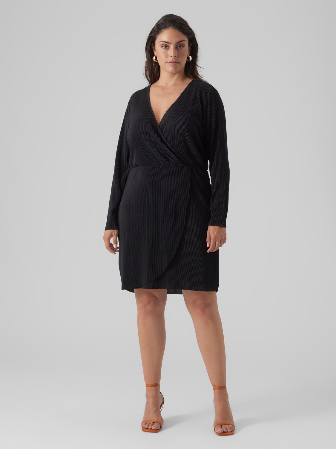 Vero Moda VMCLICA Kort kjole -Black - 10294867