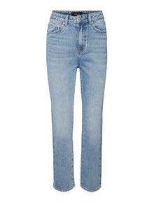 Vero Moda VMMATHILDE Gerade geschnitten Jeans -Light Blue Denim - 10294930
