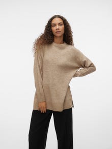 Vero Moda VMFILUCA Pullover -Silver Mink - 10294953