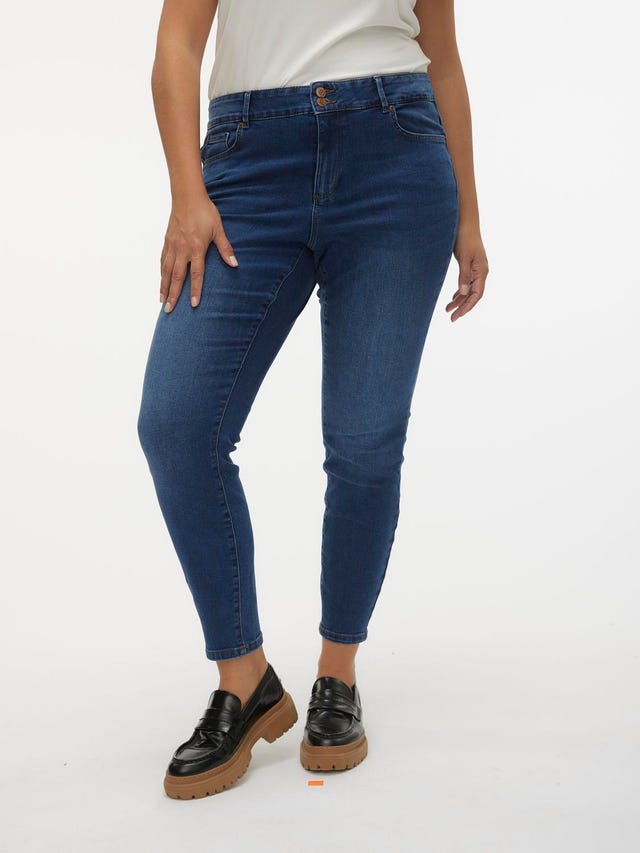 Vero Moda VMCSOPHIA HÃ¸j talje Slim fit Jeans - 10295005