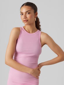 Vero Moda VMROMA Kort kjole -Bonbon - 10295021