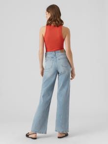 Vero Moda VMROMA Tank-Top -Bittersweet - 10295022