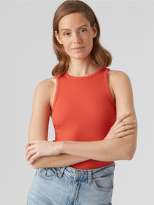 Vero Moda VMROMA Tank-Top -Bittersweet - 10295022