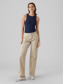 Vero Moda VMROMA Tank-Top -Navy Blazer - 10295022