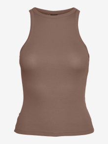 Vero Moda VMROMA Tank-Top -Brown Lentil - 10295022