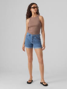 Vero Moda VMROMA Tank-Top -Brown Lentil - 10295022