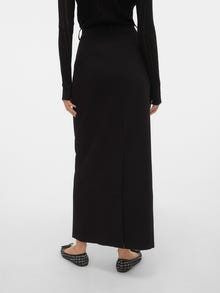 Vero Moda VMGABRIELLE High waist Long Skirt -Black - 10295038