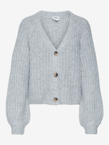 Vero Moda VMGENEVA Knit Cardigan -Light Grey Melange - 10295059