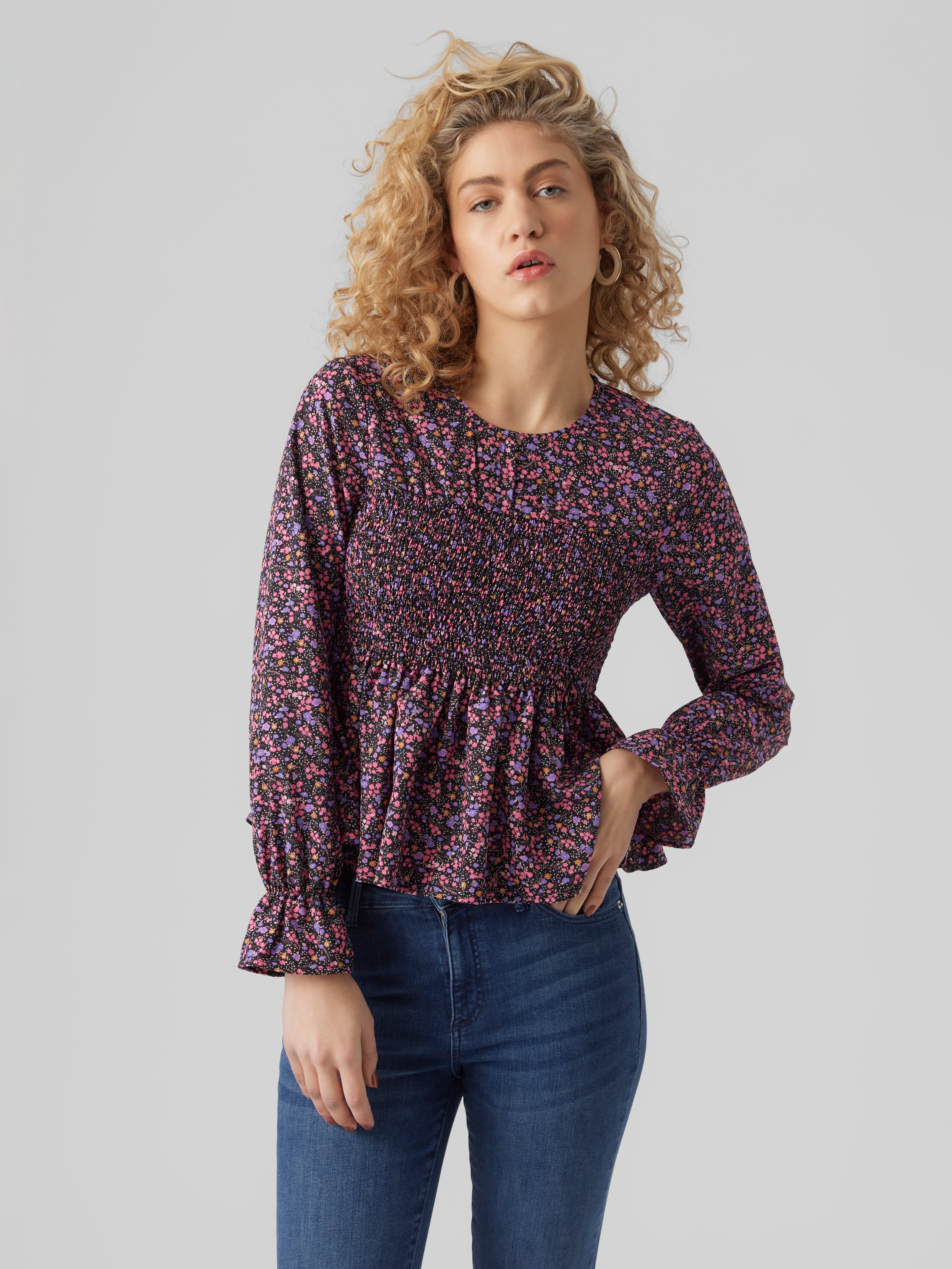 Vero moda top online zwart