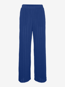 Vero Moda VMGELESTE High rise Trousers -Mazarine Blue - 10295152