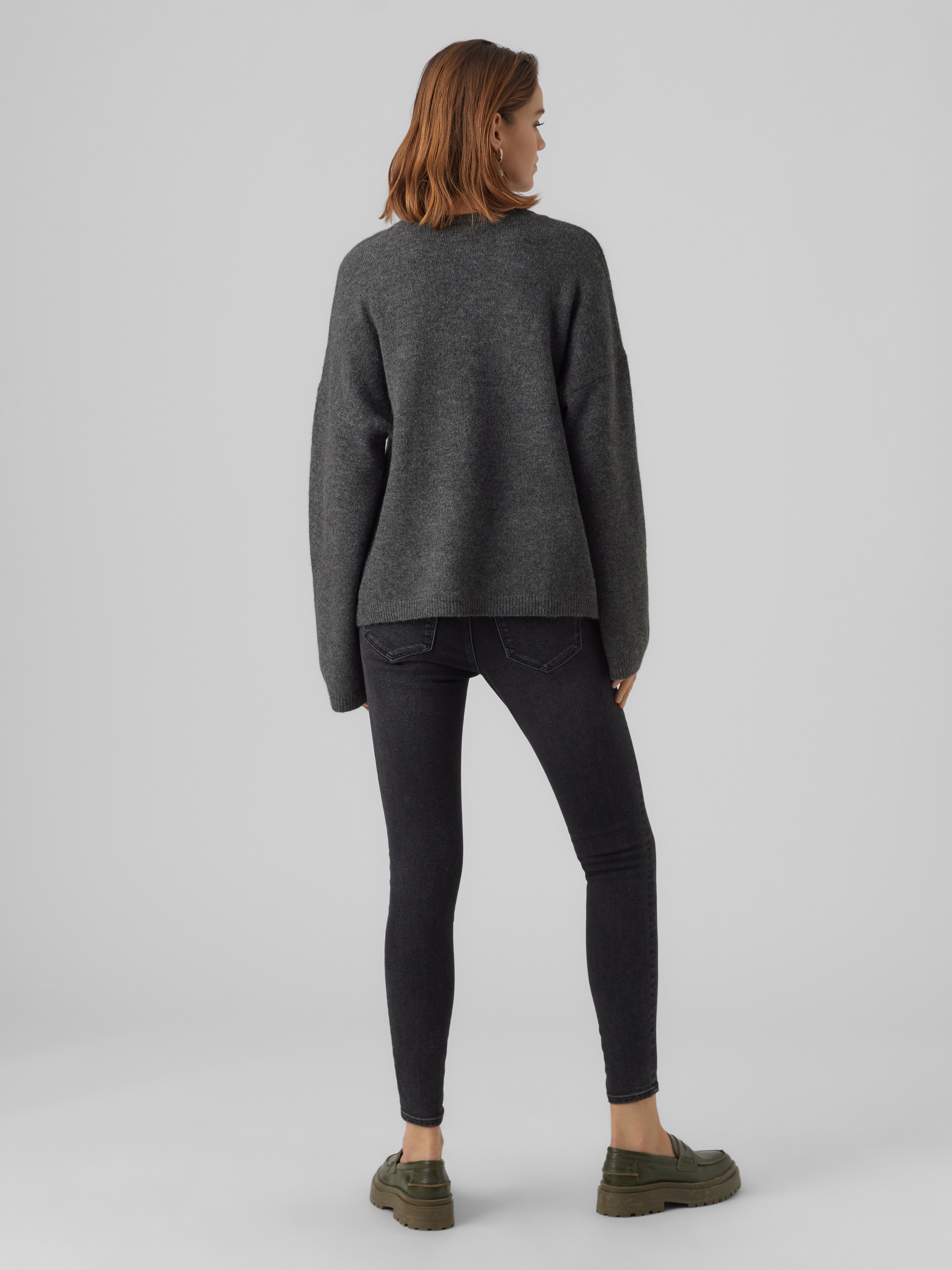 veromoda-vmgemmapullover-grau. 