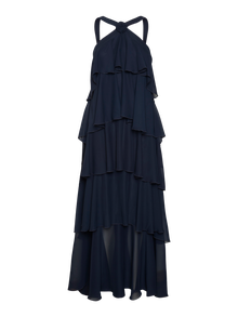 Vero Moda VMFELICIA Długa sukienka -Navy Blazer - 10295237