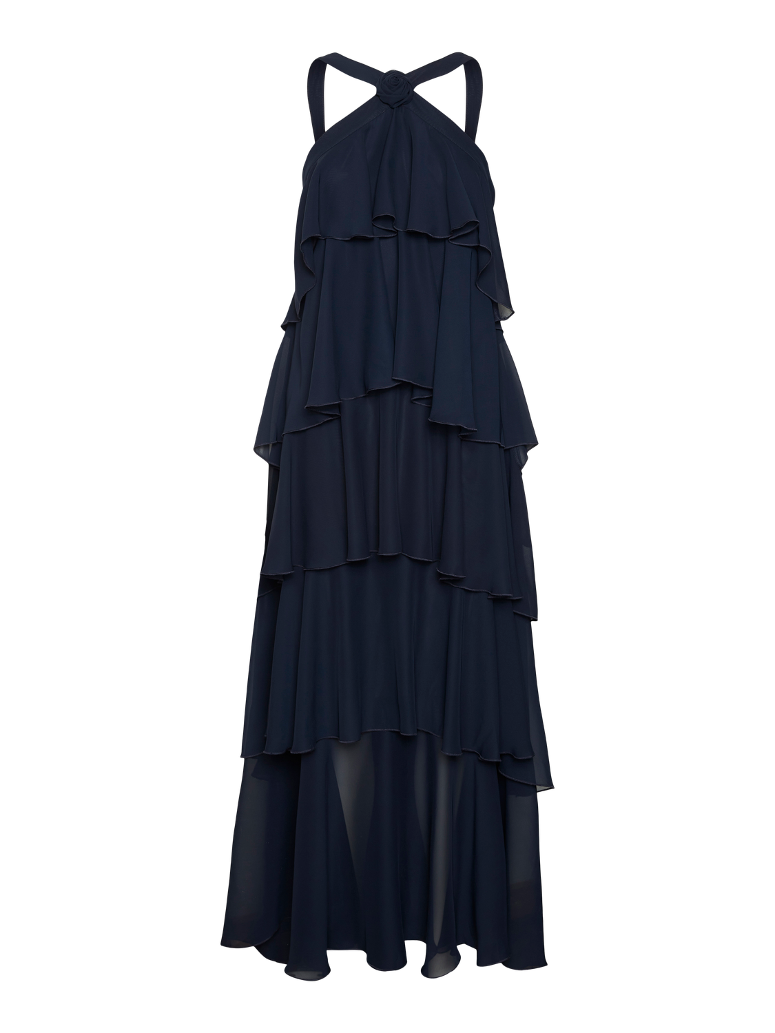 Vero Moda VMFELICIA Długa sukienka -Navy Blazer - 10295237
