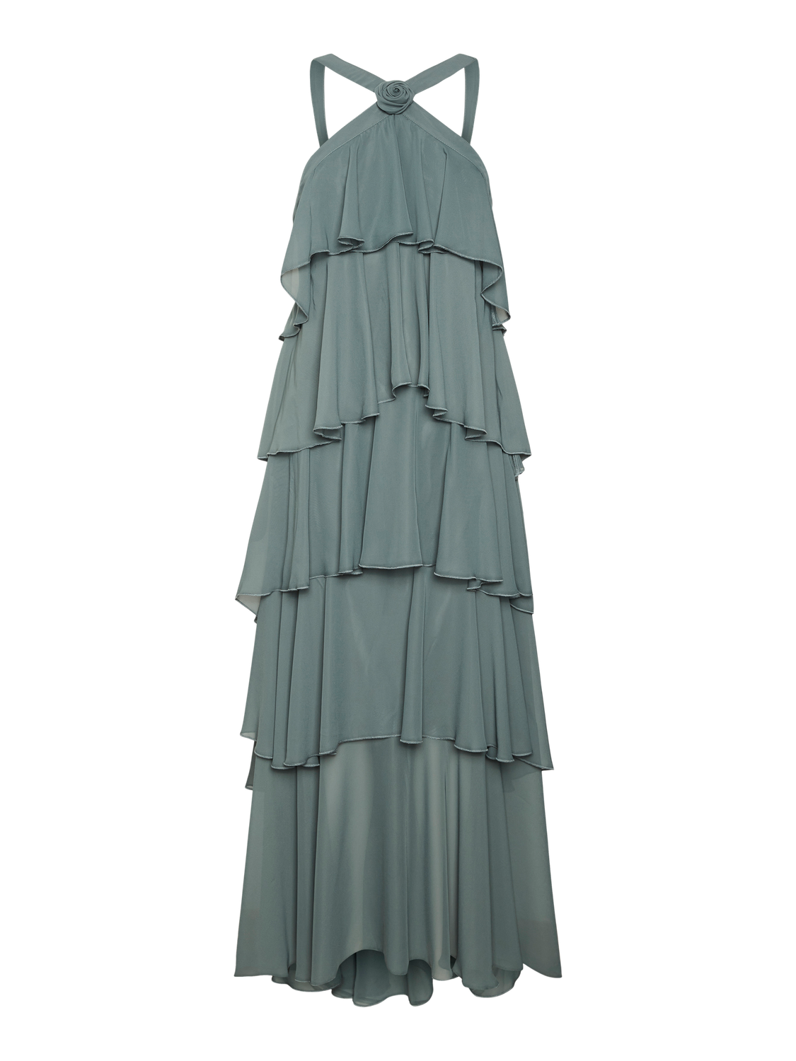 Vero Moda VMFELICIA Lange jurk -Balsam Green - 10295237