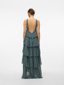 Vero Moda VMFELICIA Long dress -Balsam Green - 10295237