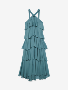 Vero Moda VMFELICIA Langes Kleid -North Atlantic - 10295237