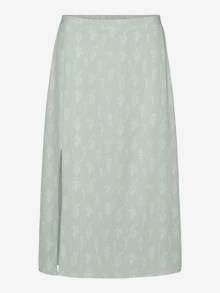 Vero Moda VMCATCH Hög midja Midikjol -Cameo Green - 10295239