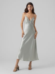 Vero Moda VMFELICIA Midi-jurk -Puritan Gray - 10295254