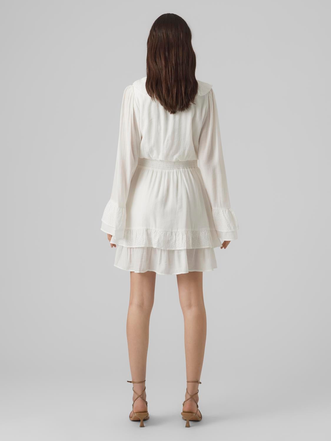 FELICIA WEDIN X VERO MODA robe Blanc Vero Moda