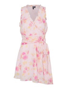 Vero Moda VMFELICIA Kort klänning -Cherry Blossom - 10295272