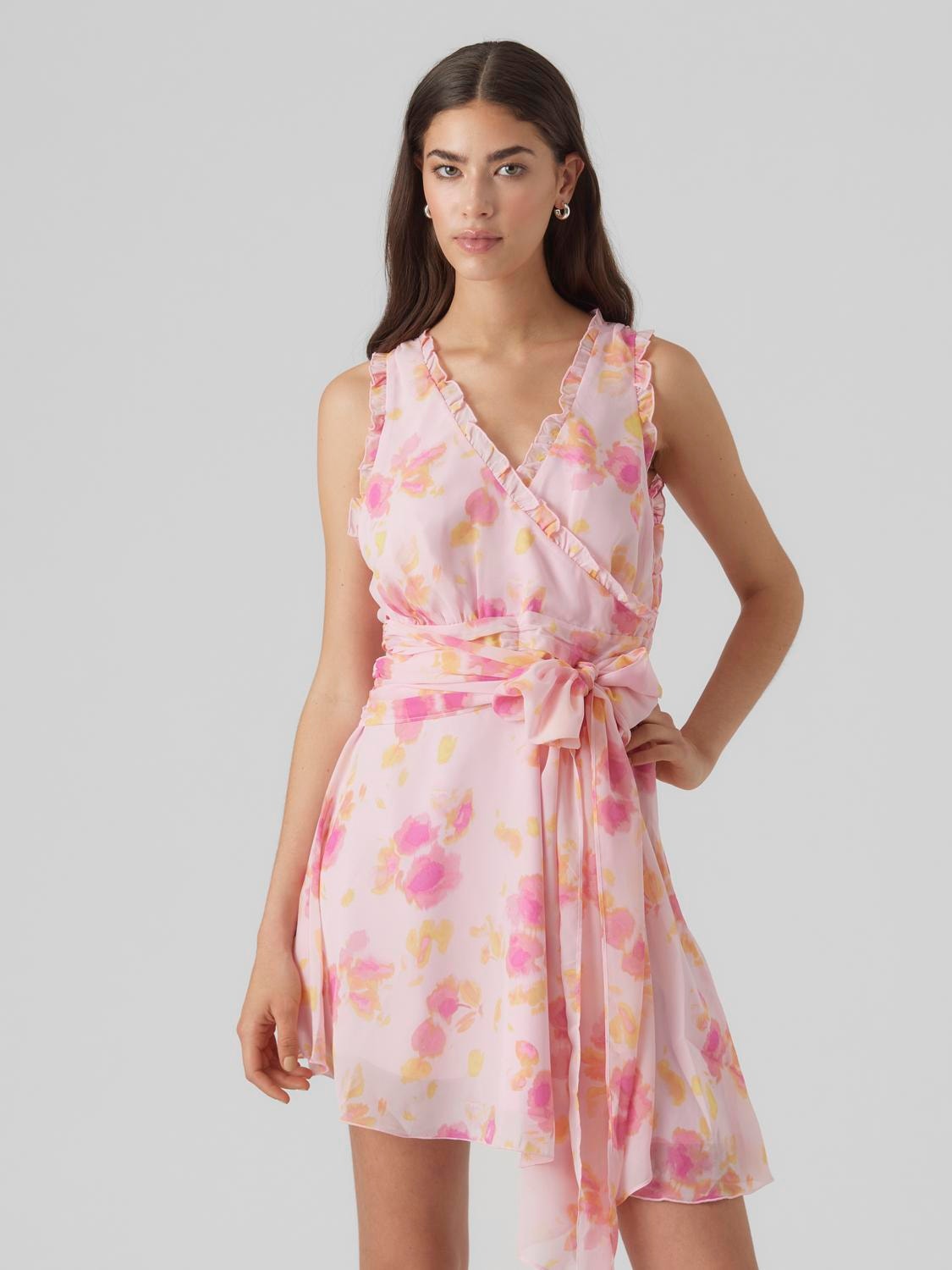 Vero Moda VMFELICIA Korte jurk -Cherry Blossom - 10295272