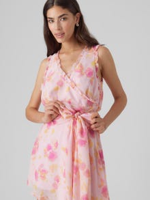 Vero Moda VMFELICIA Kort klänning -Cherry Blossom - 10295272