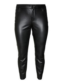 Vero Moda VMCBRENDA High rise Trousers -Black - 10295278