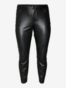 Vero Moda VMCBRENDA High rise Trousers -Black - 10295278