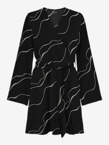 Vero Moda VMMERLE Lyhyt mekko -Black - 10295426