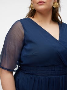 Vero Moda VMMIA Dolga obleka -Navy Blazer - 10295445