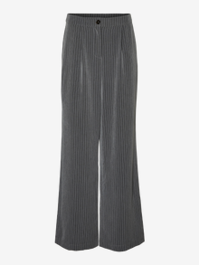 Vero Moda VMNORA High rise Broek -Grey Melange - 10295465