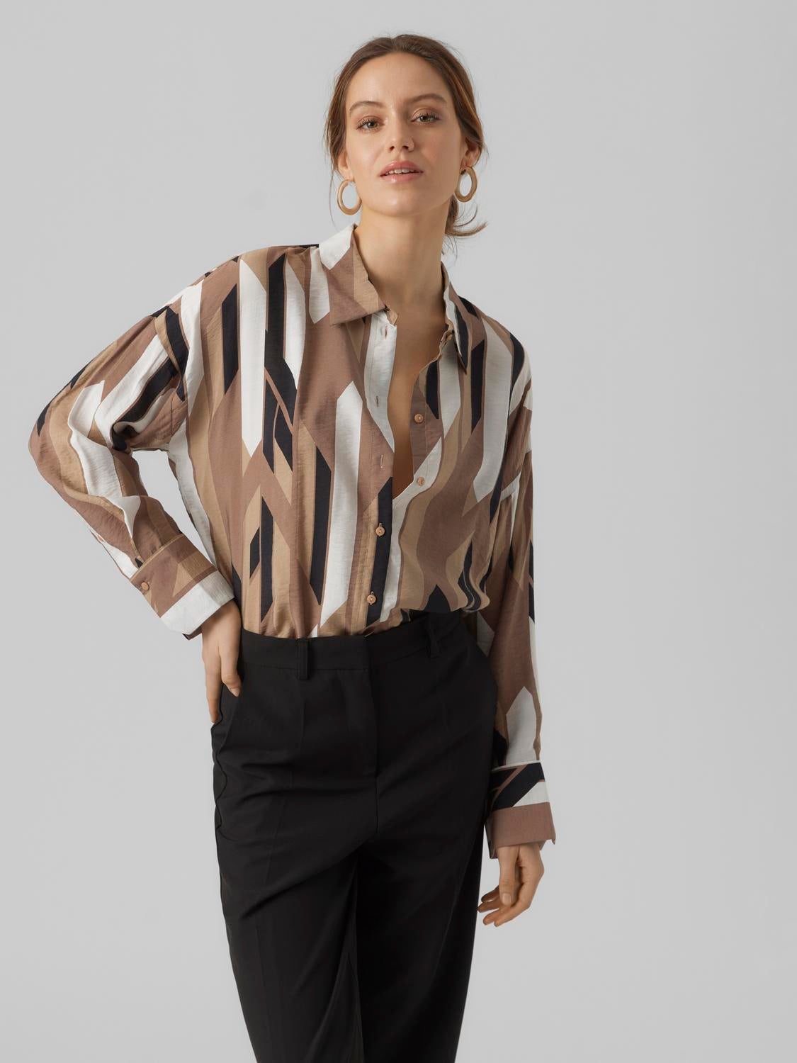 Vero Brown VMNUNA | Shirt Moda® Medium |