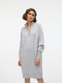Vero Moda VMGOLDNEEDLE Kort klänning -Light Grey Melange - 10295522
